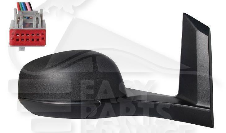 RETRO D ELECT CHAUF NOIR 5 PINS Pour FORD TRANSIT CONNECT - FD184 05/18→09/21