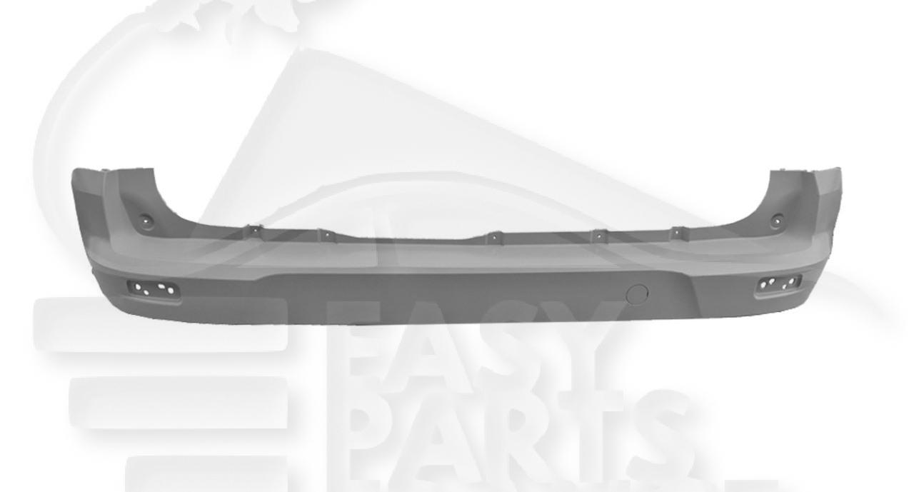PC AR A PEINDRE A/6 MARQUES DE COUPE POUR CAPTEURS & CACHE CROCHET Pour FORD TRANSIT CONNECT - FD184 05/18→09/21