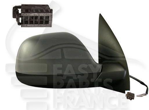 RETRO D ELECT CHAUF A PEINDRE BASE NOIRE A/ANTENNE FM 5 PINS Pour VOLKSWAGEN AMAROK - VO012 10/16→