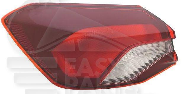 FEU ARG 5 PTES Pour FORD FOCUS - FD066 04/22→