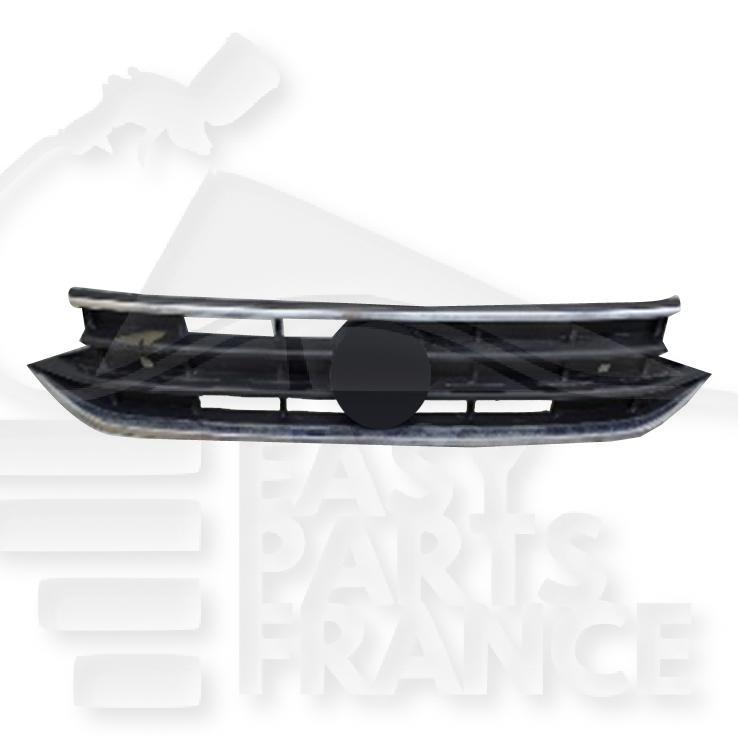 GRILLE DE CALANDRE NOIRE A/MOULURE CHROMEE Pour VOLKSWAGEN TIGUAN - VO173 10/20→