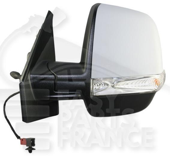 RETRO G A CABLE A PEINDRE A/FEU DOUBLE GLACE Pour FIAT DOBLO - FT073 01/15→05/22