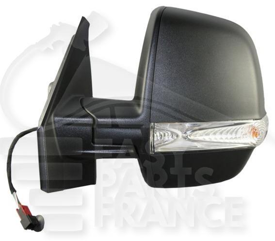 RETRO G ELECT NOIR A/FEU DOUBLE GLACE 6 PINS Pour OPEL COMBO - OP058 12/11→08/18