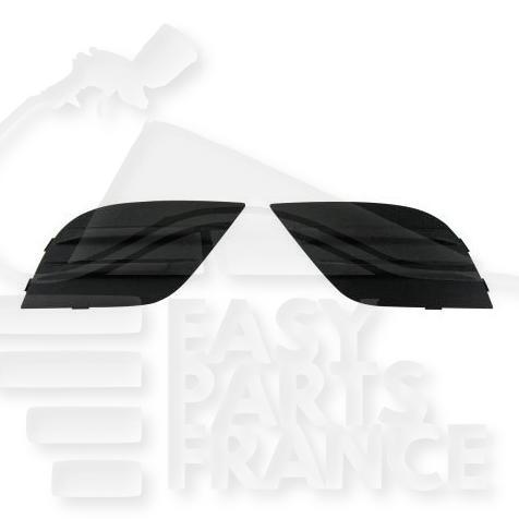 GRILLE DE PC AVD/AVG NOIRE Pour RENAULT CLIO - RN033 08/16→05/19