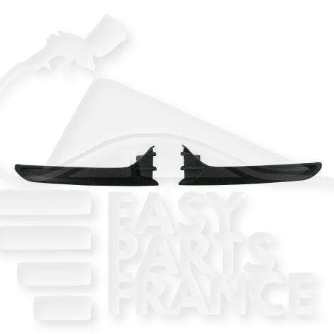 MOULURE DE PC AVD/AVG NOIRE Pour RENAULT CLIO - RN033 08/16→05/19