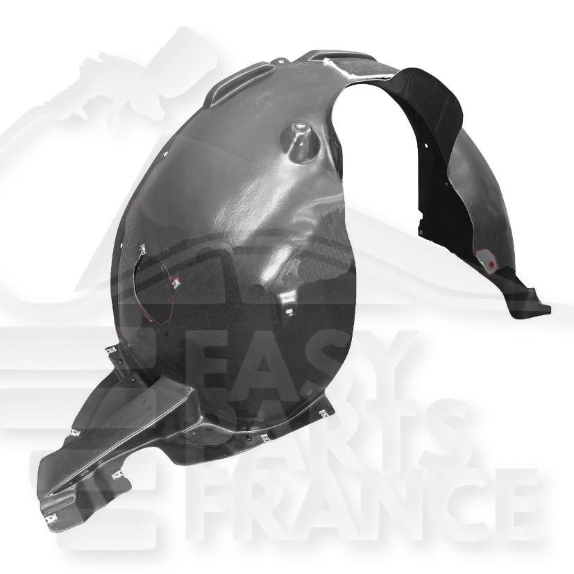 PARE- BOUE AILE AVG W/INSULATION FOAM Pour VOLKSWAGEN T-CROSS - VO260 12/18→