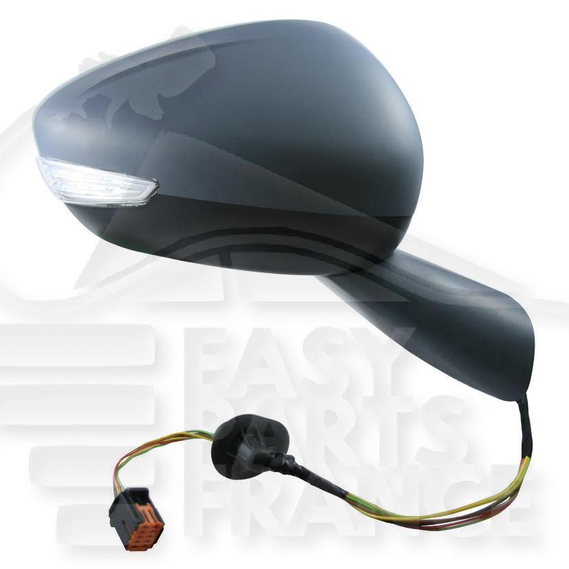RETRO D ELECT CHAUF A PEINDRE A/FEU & FEU DE SOL A/SONDE DE TEMP RAB ELECT & MEMO & BDS 18 PINS 2 CONNECTEURS Pour CITROEN C4 GRAND PICASSO - CT099 09/16→