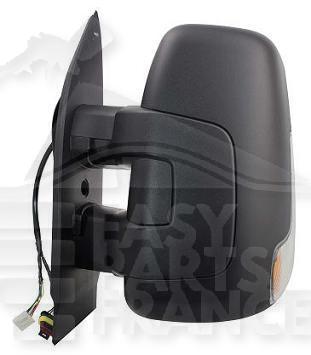 RETRO G ELECT CHAUF NOIR bras COURT A/SONDE- A/FEU 9 PINS Pour IVECO DAILY - IV017 06/14→10/19