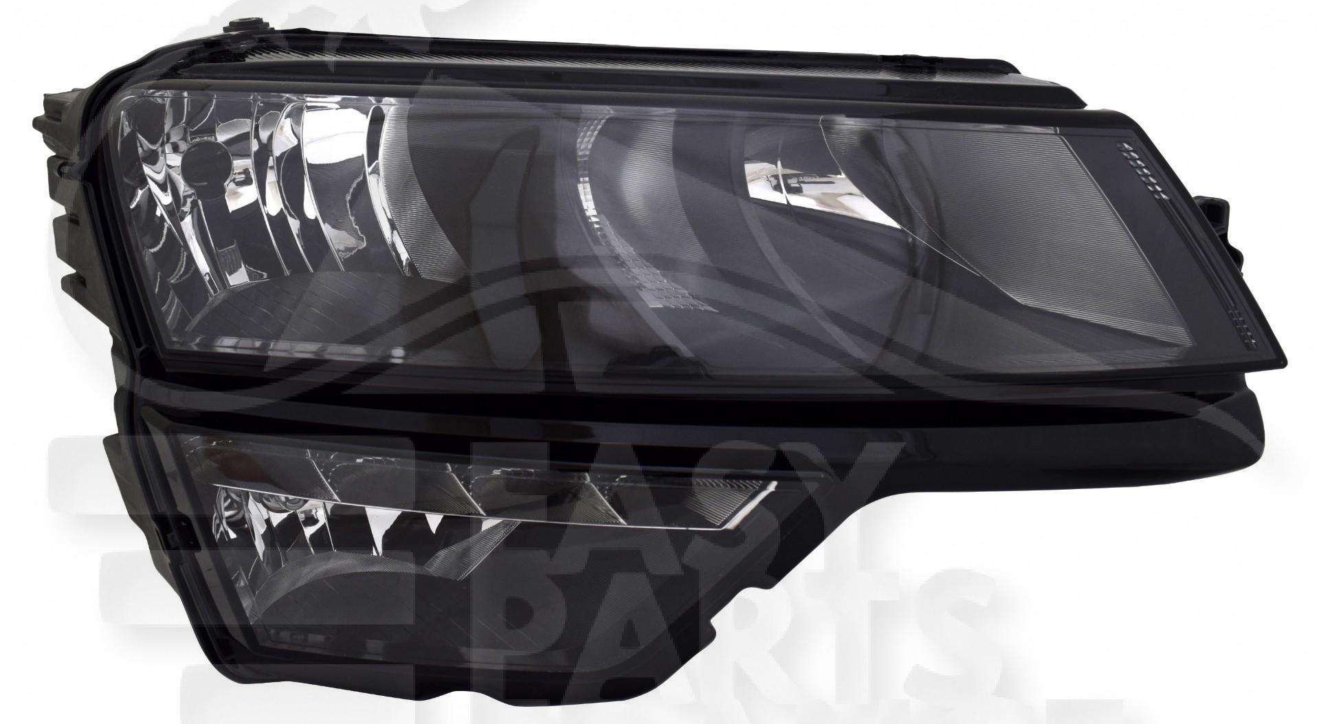 OPT D H7+H7 ELECT A/MOTEUR & FEU DE JOUR LED Pour SKODA KAROQ - SK100 11/17→12/21