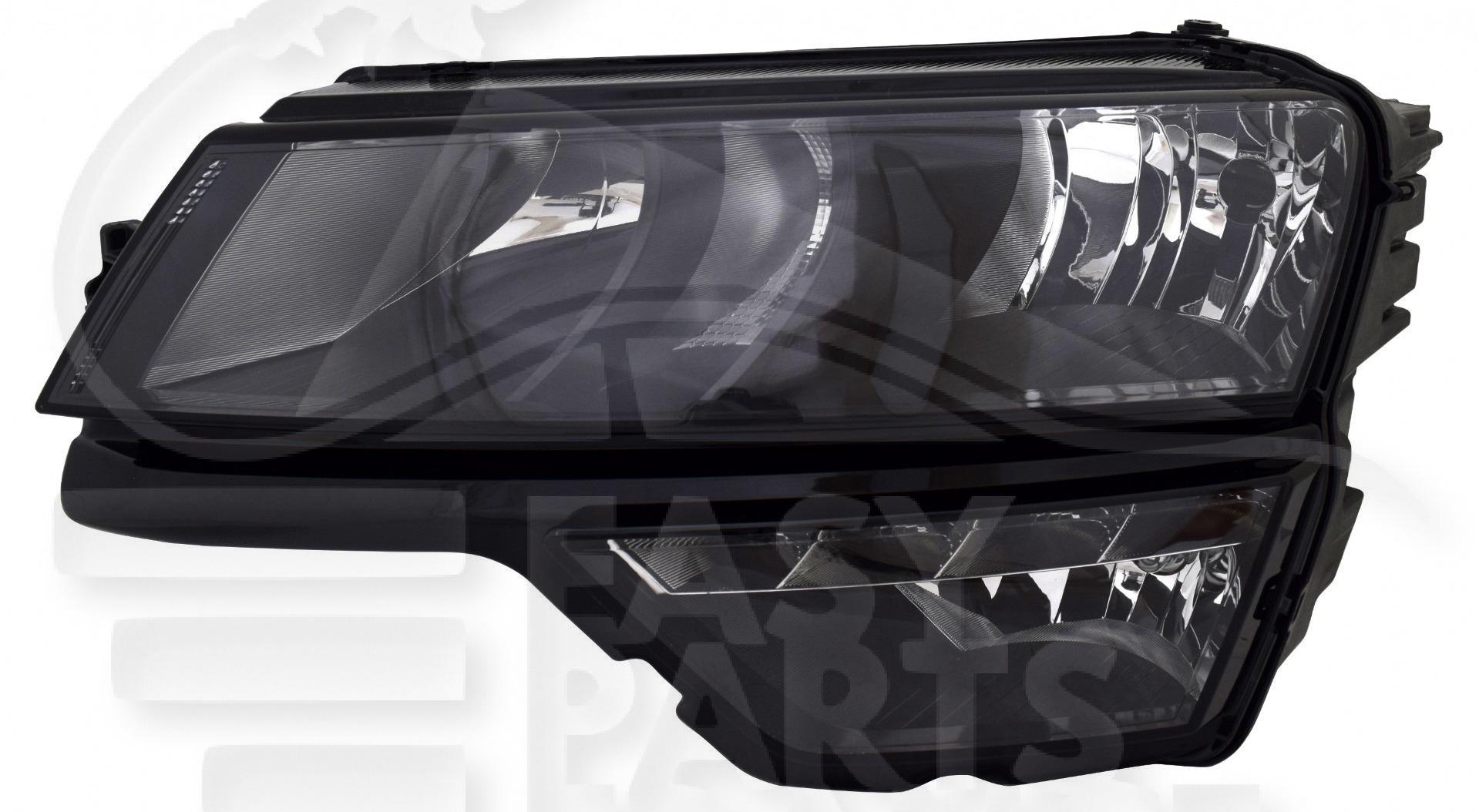 OPT G H7+H7 ELECT A/MOTEUR & FEU DE JOUR LED Pour SKODA KAROQ - SK100 11/17→12/21