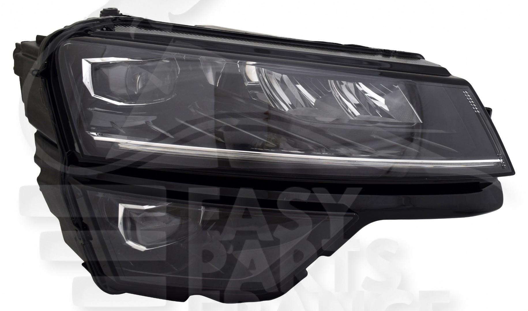 OPT D LED ELECT A/MOTEUR & FEU DE JOUR LED Pour SKODA KAROQ - SK100 11/17→12/21