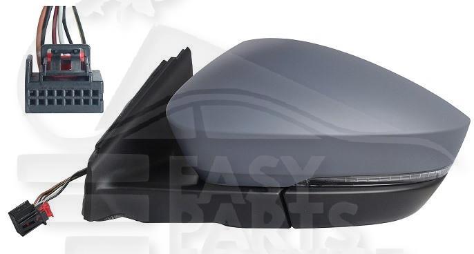RETRO G ELECT CHAUF A PEINDRE A/FEU 6 PINS Pour SKODA KAROQ - SK100 11/17→12/21