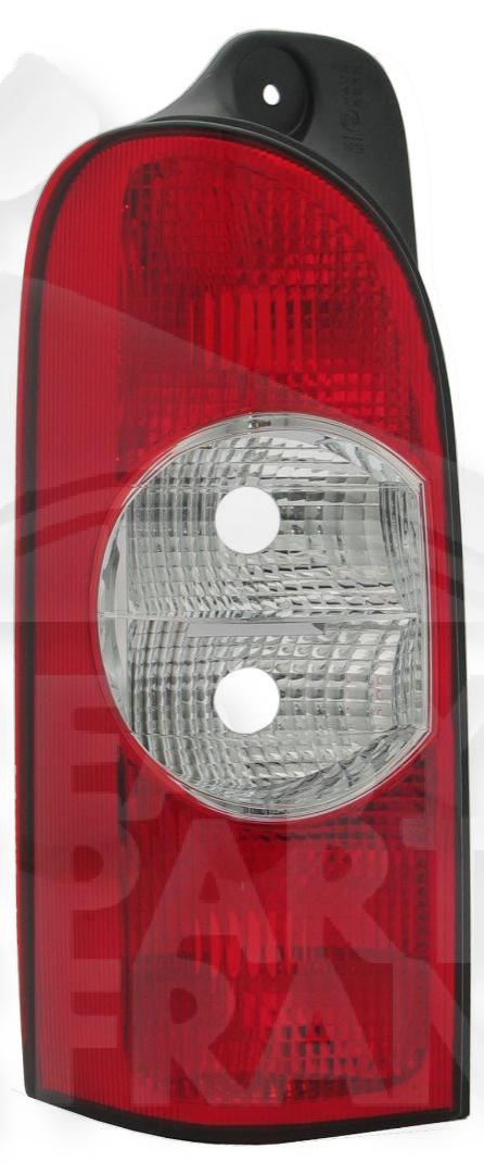 FEU ARG BL sans platine Pour OPEL MOVANO - OP111 01/04→12/09
