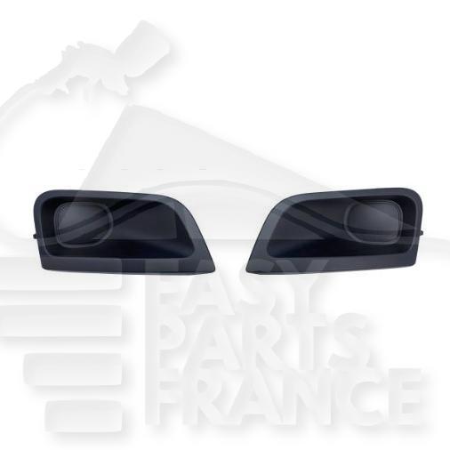 KIT DE GRILLE DE PC AVD/AVD NOIRE Pour FIAT DOBLO VAN/COMBI - FT074 06/22→