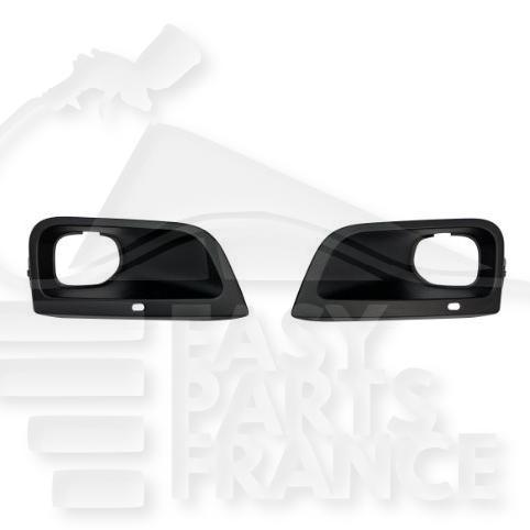 KIT DE GRILLE DE PC AVD/AVD NOIRE A/EMPL AB Pour FIAT DOBLO VAN/COMBI - FT074 06/22→