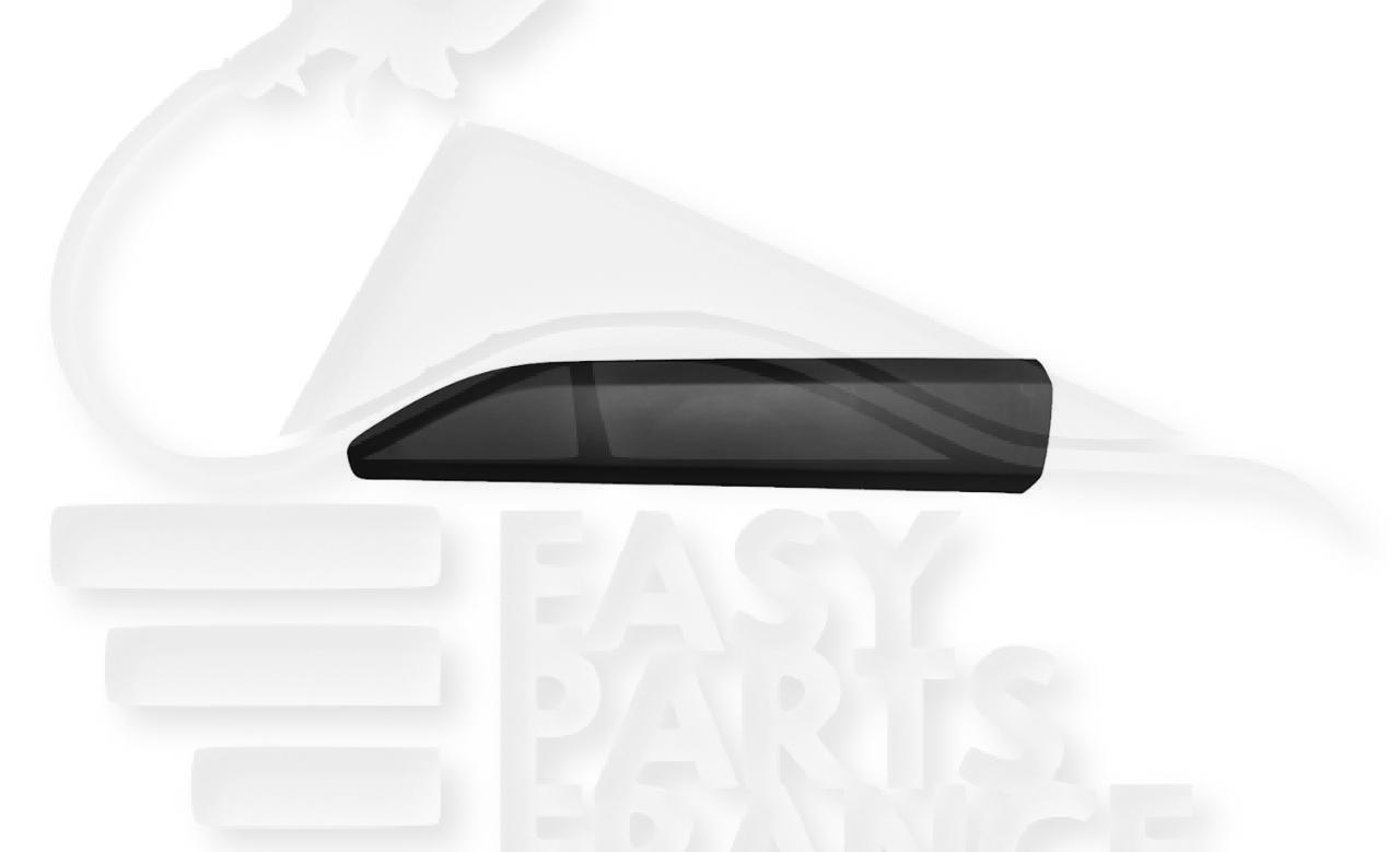 MOULURE DE PTE AVG NOIRE Pour PEUGEOT PARTNER - PG215 03/18→