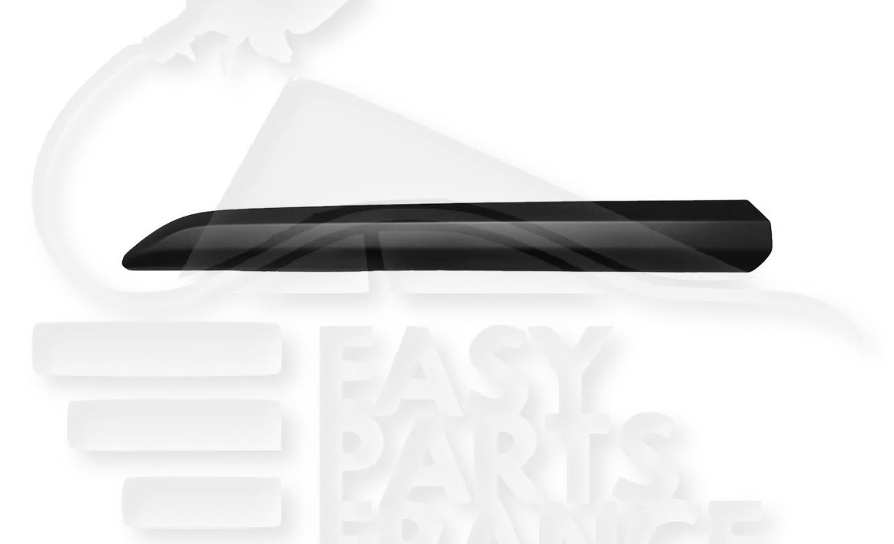 MOULURE LATT AVD NOIRE Pour PEUGEOT EXPERT/TRAVELLER - PG193 04/16→