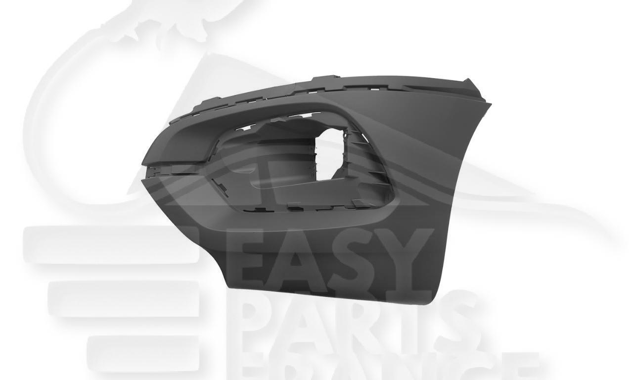 CROSSE DE PC AVG A PEINDRE S/PARK ASSIST - S/CAPTEUR ANGLE MORT Pour OPEL COMBO MULTISPACE - OP060 03/18→