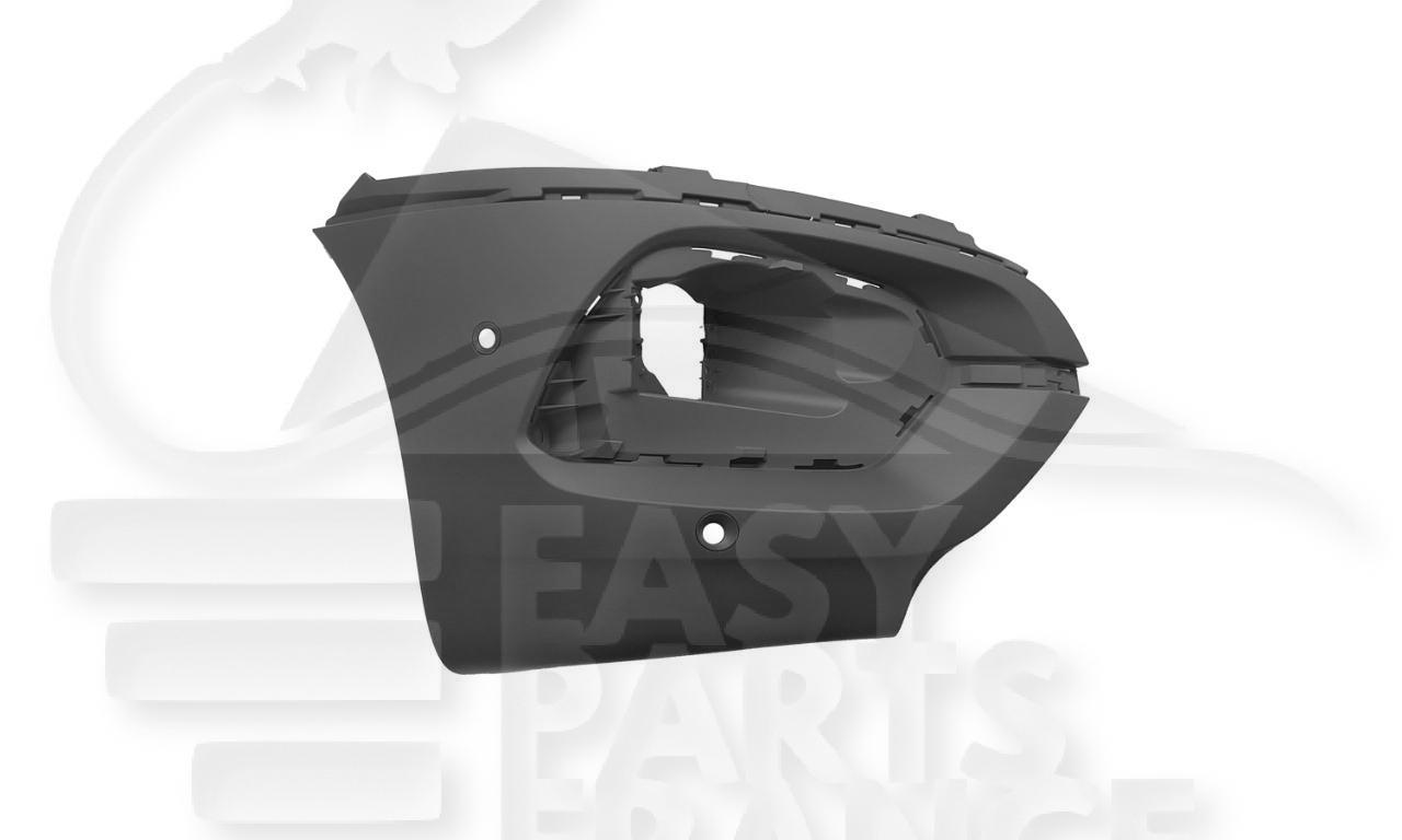 CROSSE DE PC AVD A PEINDRE A/PARK ASSIST - A/CAPTEUR ANGLE MORT Pour OPEL COMBO MULTISPACE - OP060 03/18→