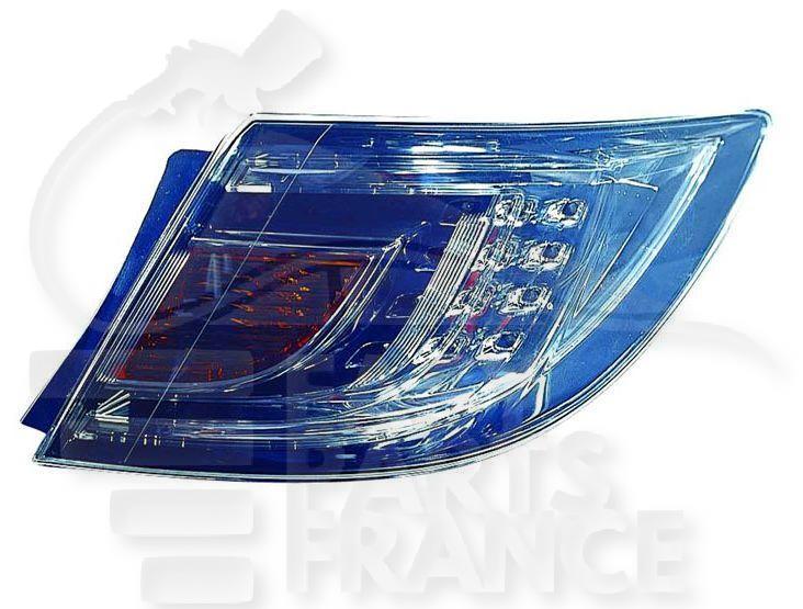 FEU ARD EXT BL LED - 4/5 PTES Pour MAZDA 6 - MZ072 03/08→07/10