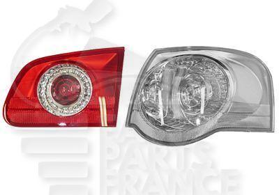 FEU ARD INT LED - SW Pour VOLKSWAGEN PASSAT - VO114 04/05→09/10