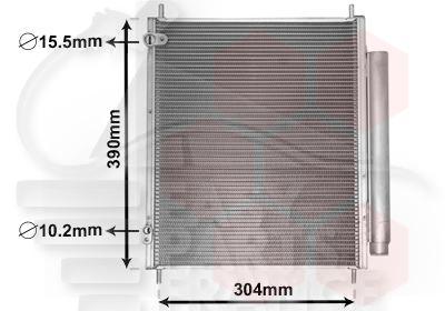 CONDENSEUR ELECTRIC 346 X 397 X 16 POUR C-ZERO 10/10→  DESTOCKAGE DESTOCKAGE