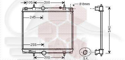 RADIA 2.0 ESSENCE BM KW103 464 X 56 5 X16 POUR 807 07/02→  DESTOCKAGE DESTOCKAGE