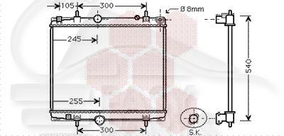 RADIA 2.0 ESSENCE BM KW103 464 X 56 5 X16 POUR 807 07/02→  DESTOCKAGE DESTOCKAGE