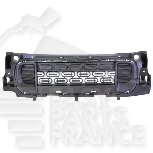 GRILLE DE PC AV CENTRALE INF NOIRE Pour PEUGEOT PARTNER - PG215 03/18→03/24