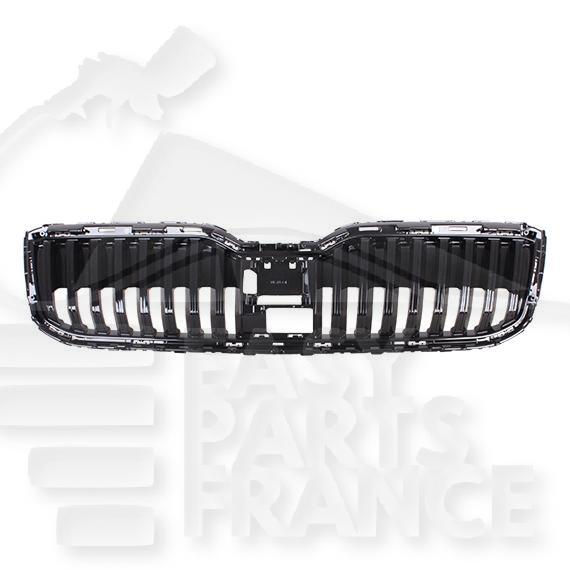 GRILLE DE CALANDRE NOIRE Pour SKODA SUPERB - SK064 09/19→