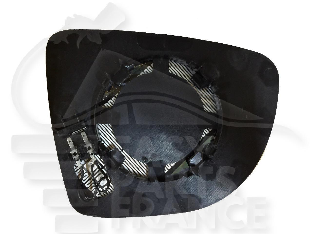GLACE DE RETRO G CHAUF Pour NISSAN LEAF - NS283 12/17→