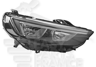 OPT D H7+H7 ELECT AMOTEUR & FEU DE JOUR LED Pour OPEL INSIGNIA - OP092 01/17→12/19