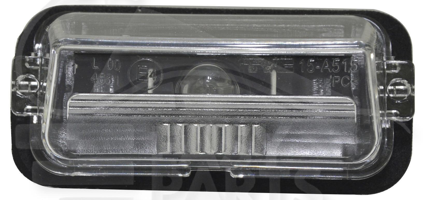 FEU DE PLAQUE ARD - ARG Pour MAZDA 2 HYBRID - MZ044 03/22→