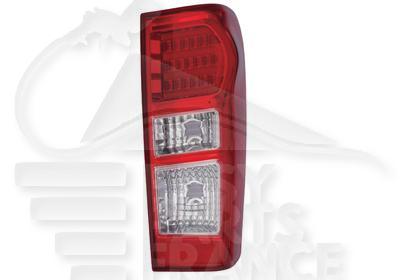 FEU ARD ROUGE LED Pour ISUZU D MAX - IZ014 10/17→05/20