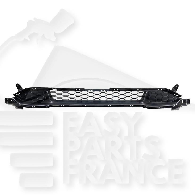 GRILLE DE PC AV CENTRALE NOIRE Pour HYUNDAI KONA - HY300 10/17→