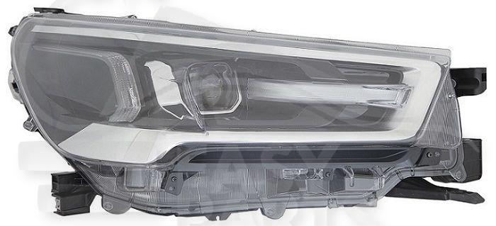 OPT D LED ELECT A/MOTEUR F/CHROME Pour TOYOTA HILUX - REVO (AN120/AN130)- TY138 06/20→