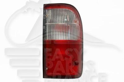 FEU ARD BL/ROUGE Pour TOYOTA HILUX - TY132 01/98→12/00