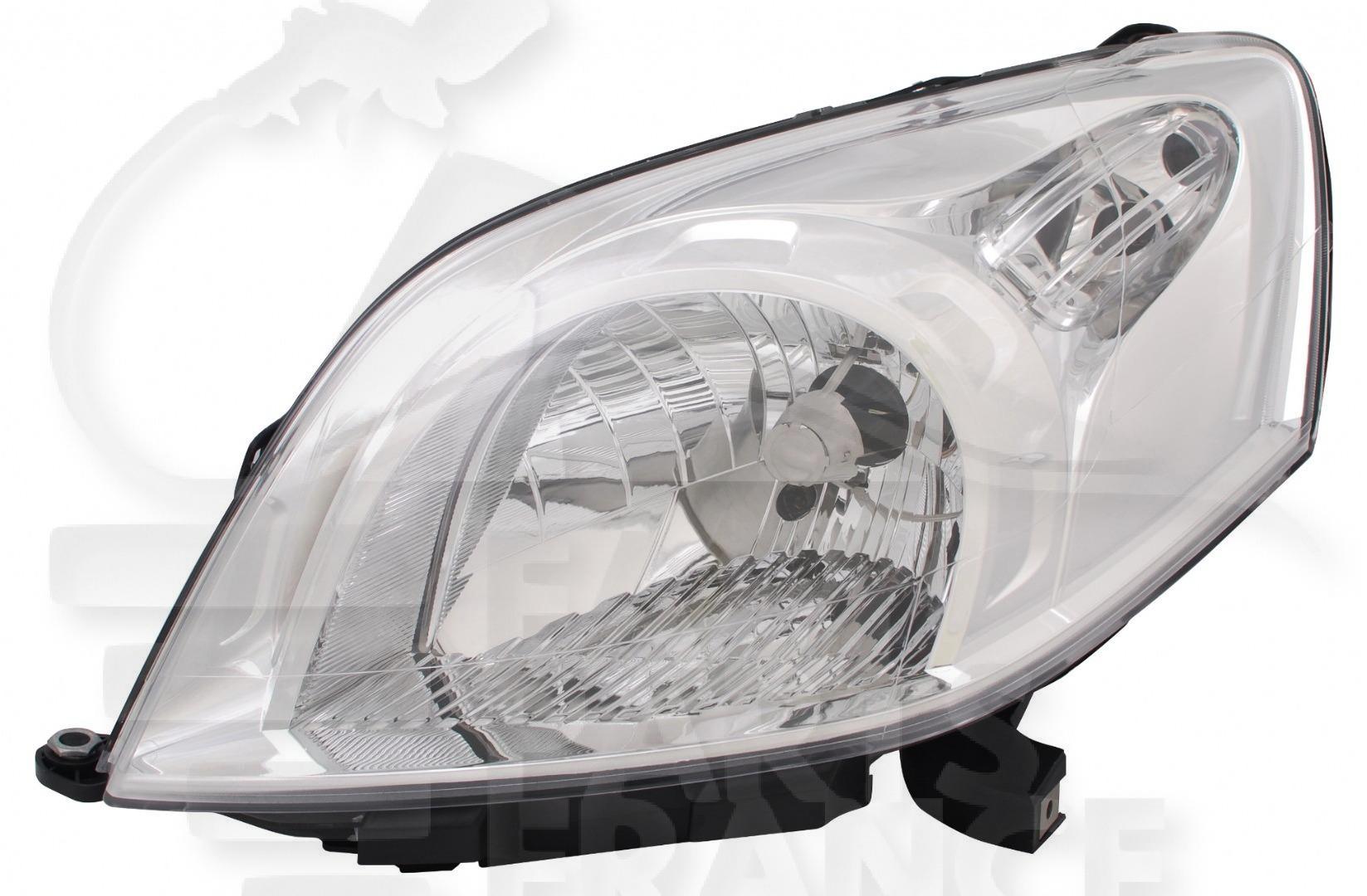 OPT G H4 ELECT A/MOTEUR Pour FIAT QUBO - FT182 01/08→03/16