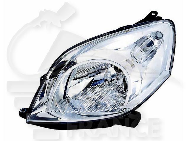 OPT G H4 ELECT A/MOTEUR Pour FIAT QUBO - FT180 01/08→03/16