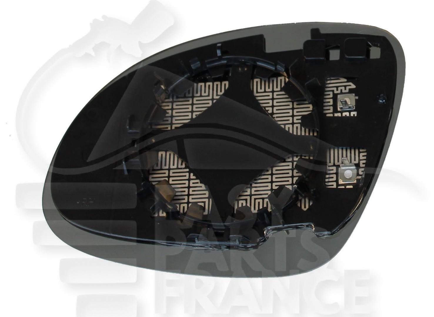 GLACE DE RETRO D CHAUF Pour VOLKSWAGEN TIGUAN - VO171 05/11→12/15