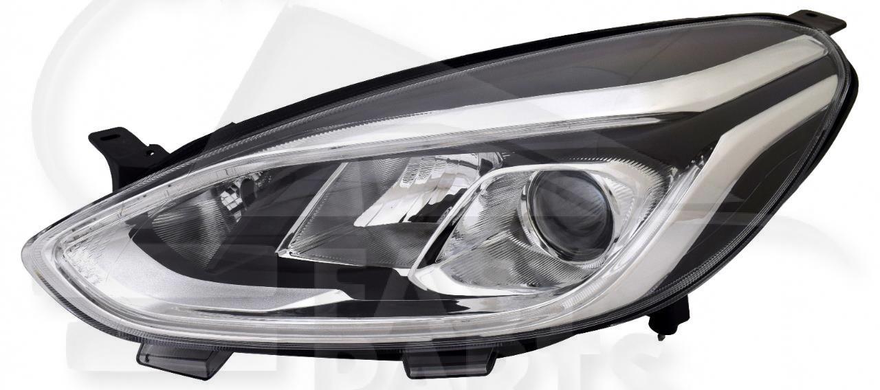 OPT G H7+H1 ELECT A/MOTEUR & FEU DE JOUR LED Pour FORD FIESTA ACTIVE - FD041 05/17→08/21