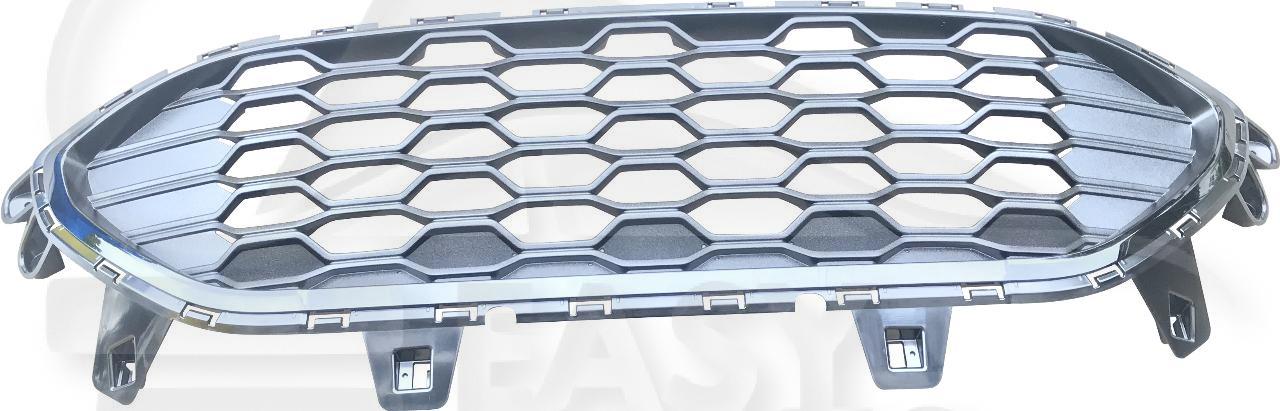 GRILLE DE CALANDRE NOIRE A/MOULURE CHROMEE S/EMPL CAMERA Pour FORD KUGA - ST-LINE - FD104 01/20→