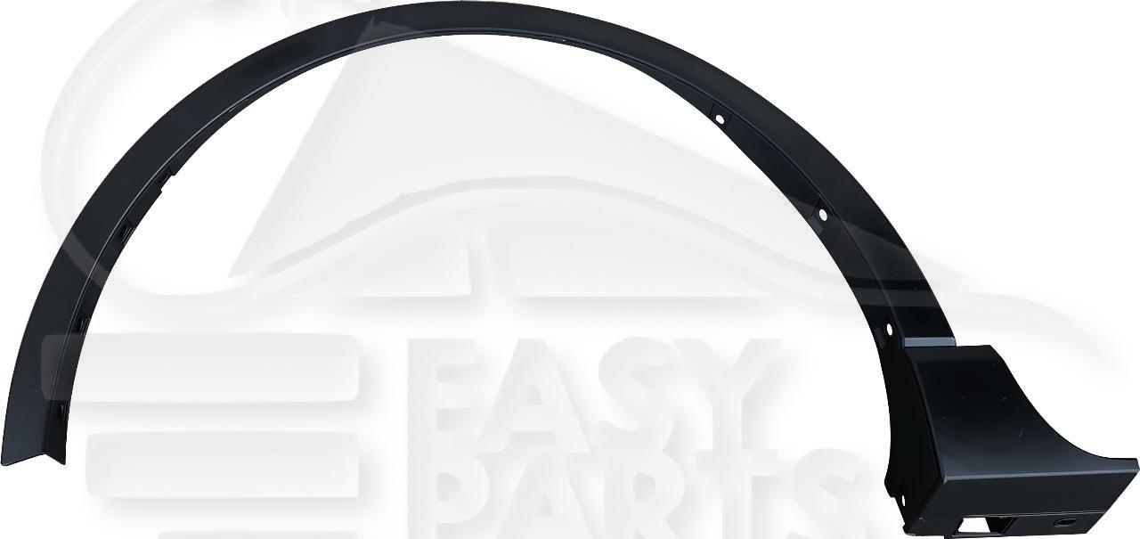 ELARGISSEUR AILE AVG NOIR Pour FORD KUGA - ST-LINE - FD104 01/20→