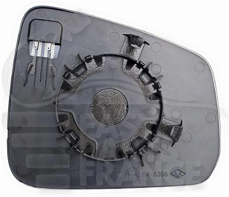 GLACE DE RETRO G CHAUF Pour FORD TRANSIT CONNECT - FD185 10/21→
