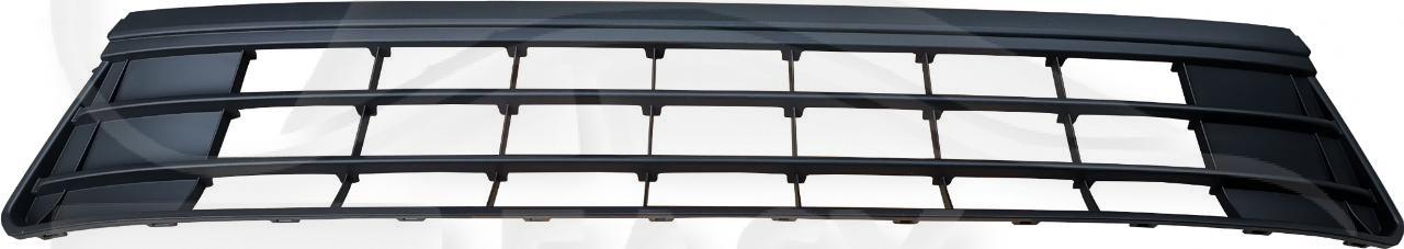 GRILLE CENTRALE DE PC AV NOIRE Pour VOLKSWAGEN POLO - VO141 05/21→