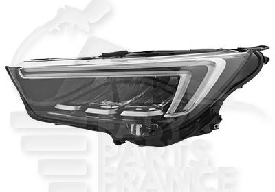 OPT G FULL LED ELECT A/MOTEUR & FEU DE JOUR LED Pour OPEL CROSSLAND X - OP230 03/17→