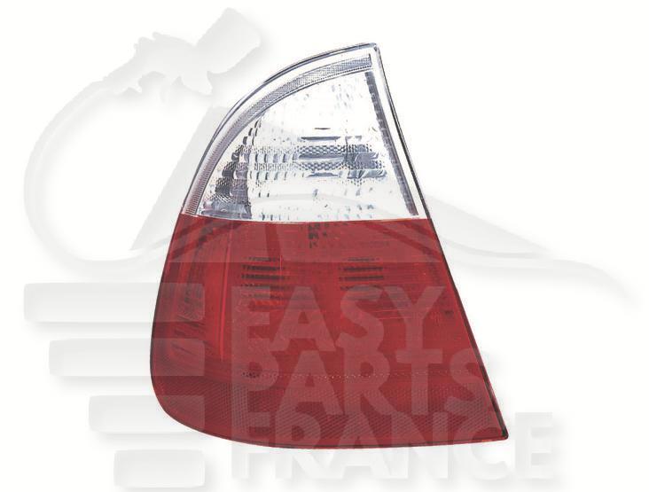 FEU ARG BL/ROUGE EXT MOD BREAK Pour BMW S3 E46 4 PTES / BREAK - BM040 07/98→08/01