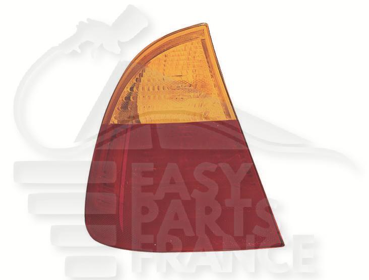 FEU ARG OR/ROUGE EXT MOD BREAK Pour BMW S3 E46 4 PTES / BREAK - BM040 07/98→08/01