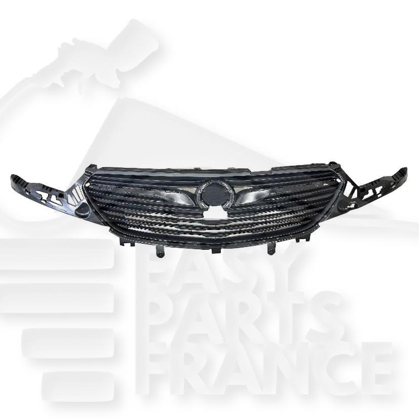 GRILLE DE CALANDRE NOIRE Pour OPEL GRANDLAND X - OP240 06/17→08/21