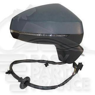 RETRO D ELECT CHAUF A PEINDRE A/FEU & LANE ASSIST 8 PINS - 4 PTES Pour AUDI A3 -4 PTES/CABRIO - AD054 03/16→04/20